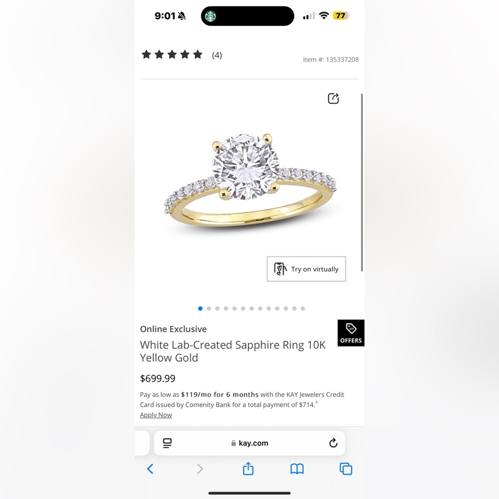 Sapphire Ring